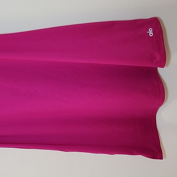 Alo Yoga Charmed Pink Tennis Sleeveless Polo Mini  Dress Size Small - Picture 10 of 16